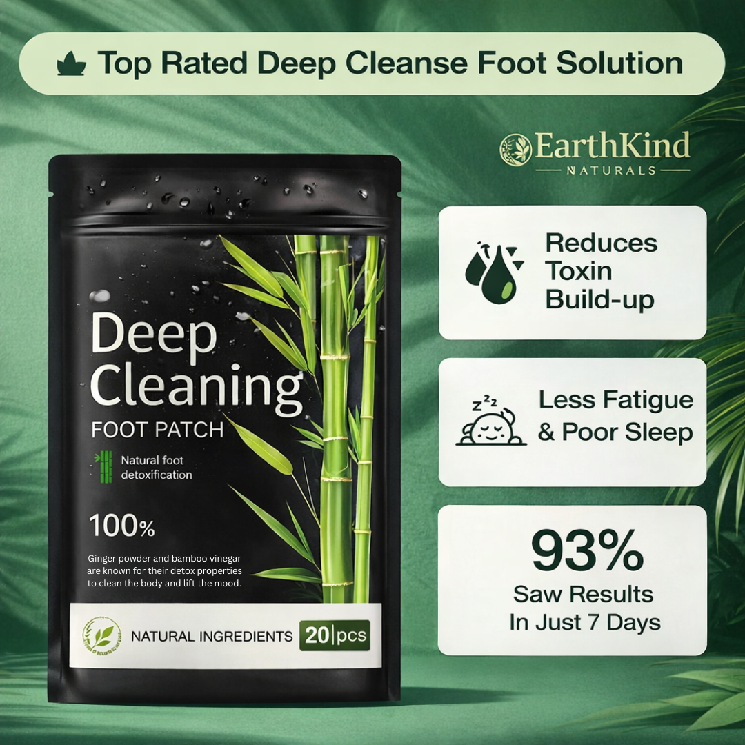 EarthKind Deep Cleanse Foot Patches