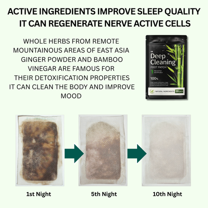 EarthKind Deep Cleanse Foot Patches